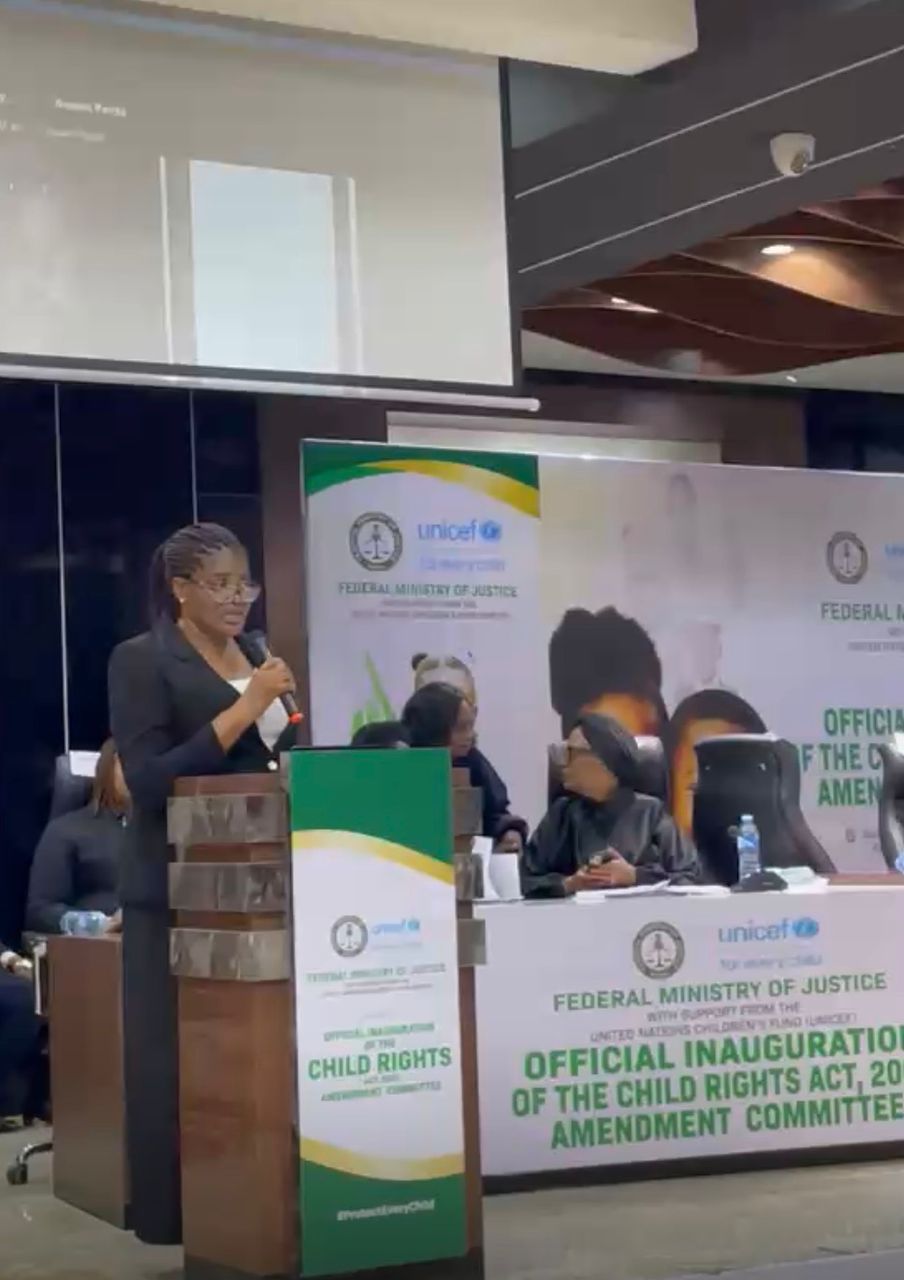 Official inauguration of the Child Rights Act 2003 Amendment Committee.